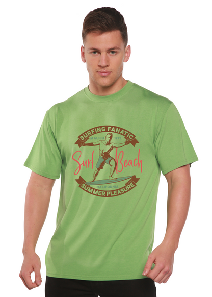 Surf Beach Men's Bamboo Graphic T-Shirt