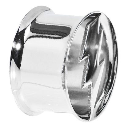 3/4 Stainless Steel Double Flare Lightning Bolt Tunnel