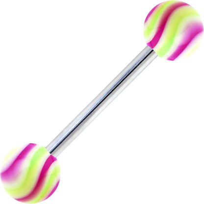 Purple Paradise HYPNOTIC Barbell Tongue Ring