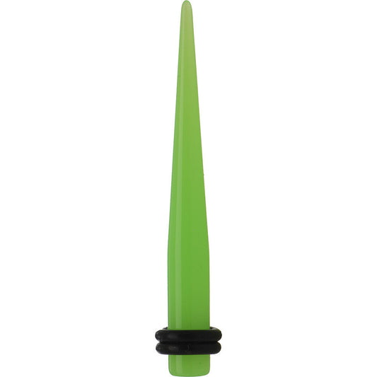 2G Green Acrylic Taper