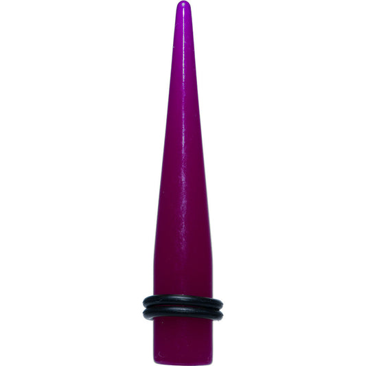 00G Acrylic Purple Taper