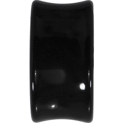 18mm Black Acrylic Hollow Butterfly Saddle Plug