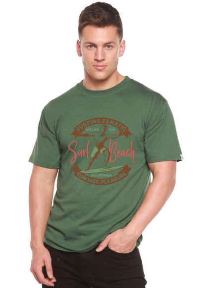 Surf Beach Men's Bamboo Graphic T-Shirt