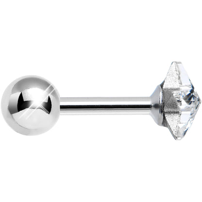 18G 1/4 Crystalline Gem Gleaming Star Tragus Cartilage Earring