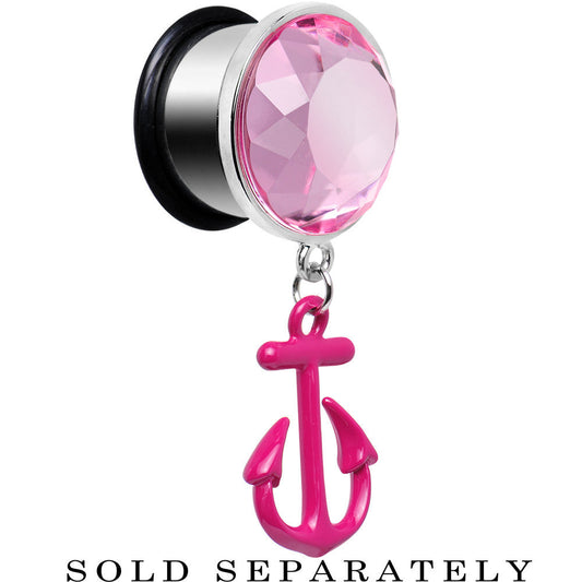 5/8 Pink Dangling Anchor Steel Plug