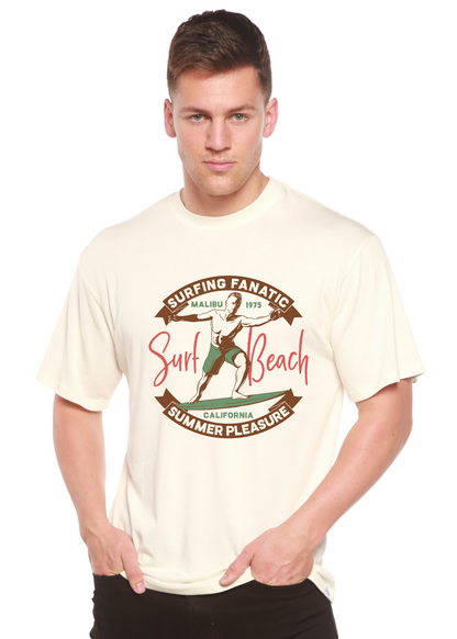 Surf Beach Men's Bamboo Graphic T-Shirt