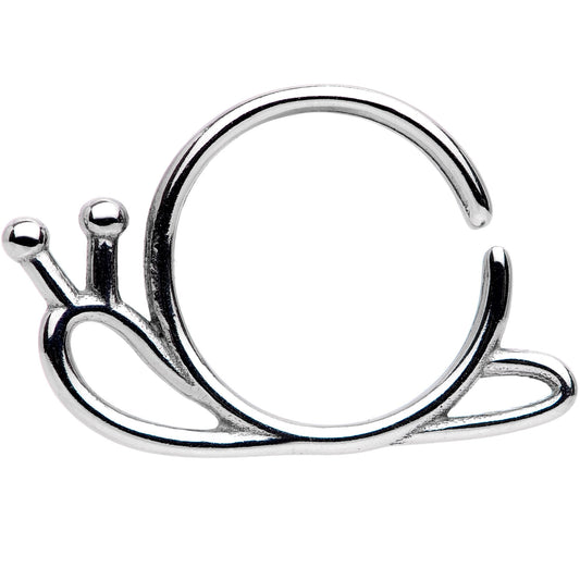 18G The Travelling Snail Closure Ring