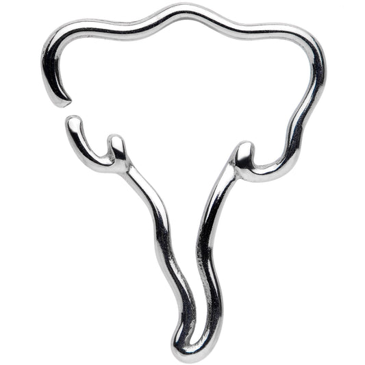 18G The Endless Elephant Closure Ring