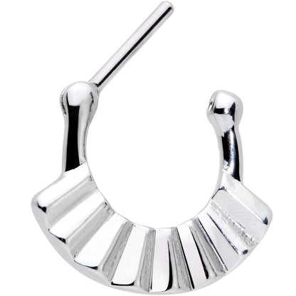 16G 5/16 Graceful Fan Septum Clicker