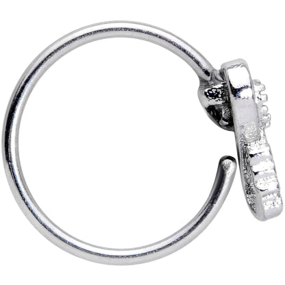 20G 5/16 Infinity Heart Valentines Day Nose Hoop