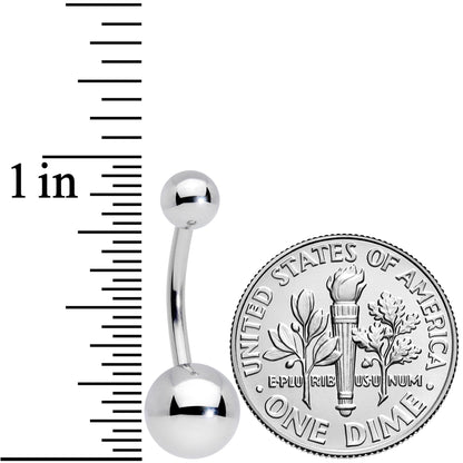 Simply Stylish Internally Threaded Belly Ring
