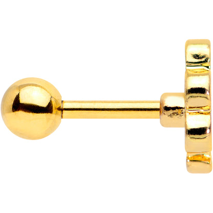 16G 1/4 Gold Tone Turkey Time Thanksgiving Cartilage Tragus