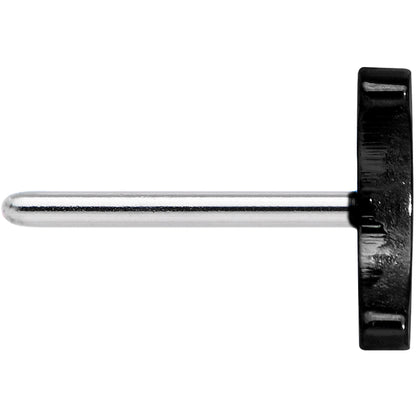 Implant Grade 23 Titanium Black Moon Threadless Push In Top