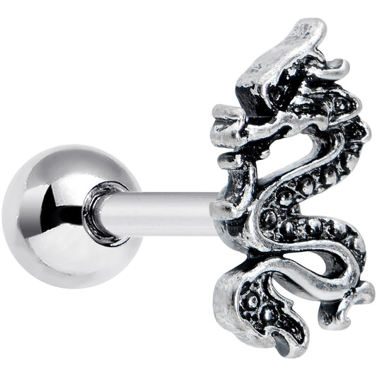 16G 1/4 Regal Medieval Dragon Cartilage Tragus Earring