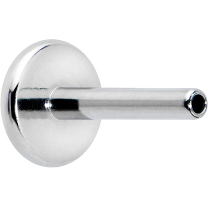 18G 1/4 G23 Titanium Threadless Post Only Labret Tragus