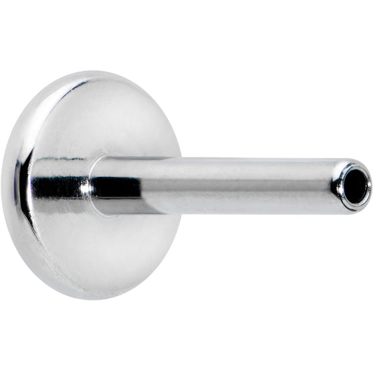18G 1/4 G23 Titanium Threadless Post Only Labret Tragus