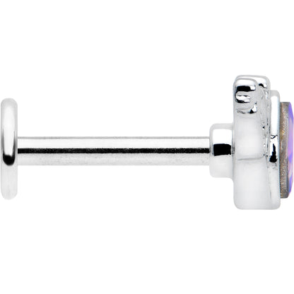 16G 5/16 Aurora Gem Deco Waves Labret Monroe Tragus