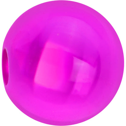 5mm Purple Acrylic UV Glow Captive Bead Ring Replacement Ball