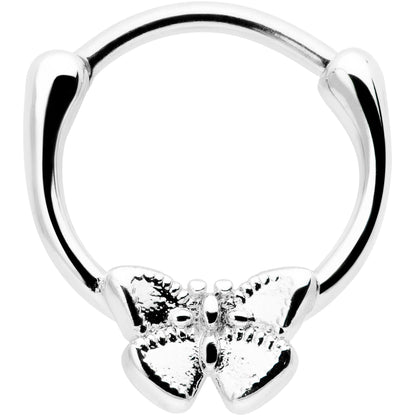 16G 5/16 Simple Textured Butterfly Cartilage Clicker