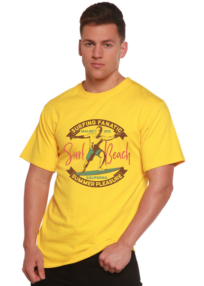 Surf Beach Men's Bamboo Graphic T-Shirt
