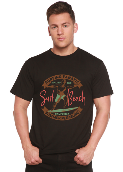 Surf Beach Men's Bamboo Graphic T-Shirt