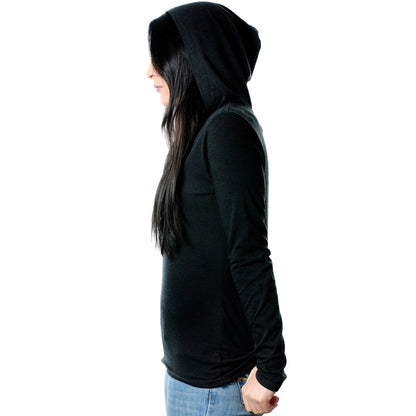 Honey Black Long Sleeve Hoodie