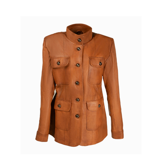 Women's Hunter Colonial Jacket Handcrafted by Ox and Bulls