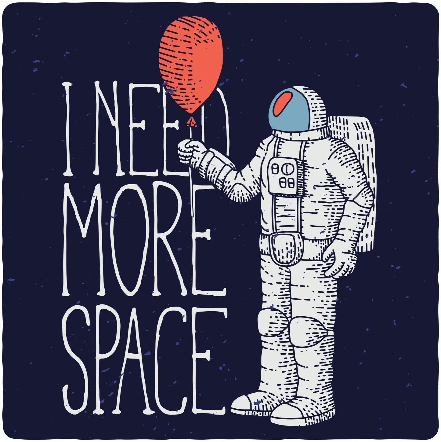 I need more space Men's Bamboo Graphic T-Shirt