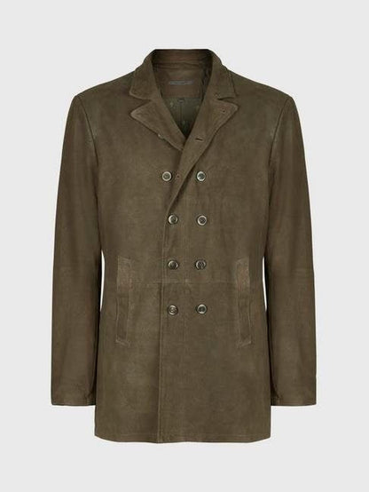 Handmade Cut-Away Double Breasted Coat
