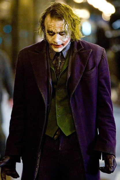 Handmade The Dark Knight- Joker's Purple Coat