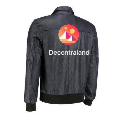 Handmade Decentraland Leather Jacket